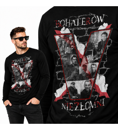 LONGSLEEVE PATRIOTYCZNY   BOHATEROWIE NIEZŁOMNI
